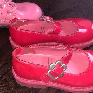 Gap Fuchsia Pink patent shoes Toddler 9 ADORABLE